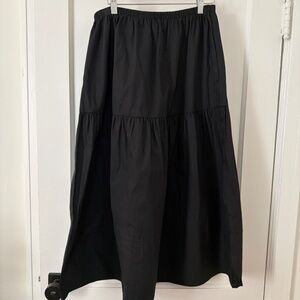 Tiered Maxi Cotton Skirt Women’s Sz L Sugarlips Maxi Witchy Gothic Prairiecorp
